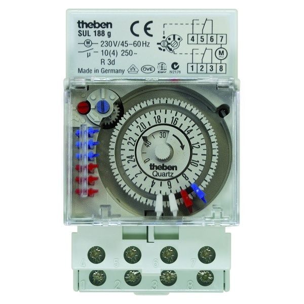 Theben Schaltuhr 1880033 Typ SUL 188 g EAN Nr. 4003468181003