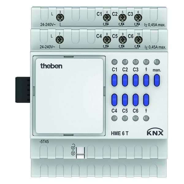 Theben KNX Heizungsaktor 4930245 Typ HME 6 T KNX EAN Nr. 4003468490198