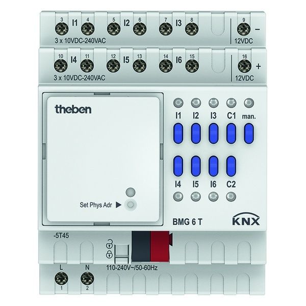 Theben KNX Binäreingang 4930230 Typ BMG 6 T KNX EAN Nr. 4003468490204