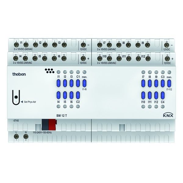 Theben KNX Binäreingang 4940235 Typ BM 12 T KNX EAN Nr. 4003468490723