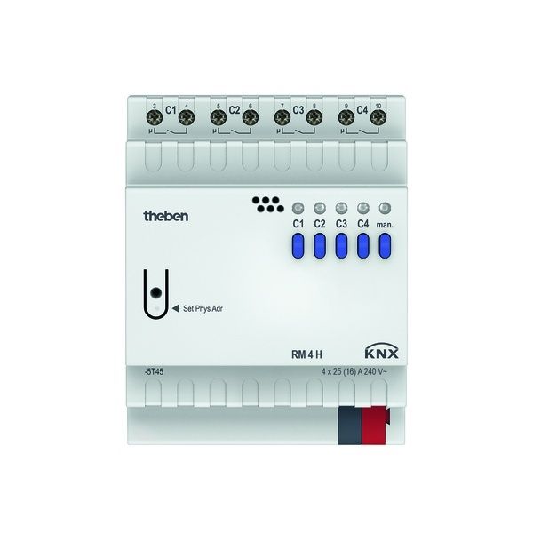 Theben KNX Schaltaktor 4940212 Typ RM 4 H KNX