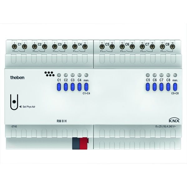 Theben KNX Schaltaktor 4940217 Typ RM 8 H KNX