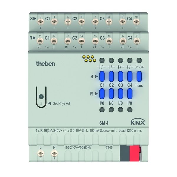 Theben Dimmaktor 4940310 Typ SM 4 KNX