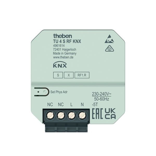 Theben UP Tasterschnittstelle 4961614 Typ TU 4 S RF KNX