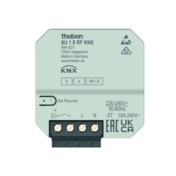 Theben KNX Schaltaktor 4941621 Typ SU 1 S RF KNX