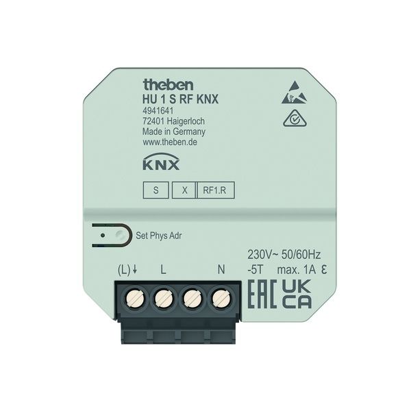 Theben Funk Heizungsaktor 4941641 Typ HU 1 S RF KNX