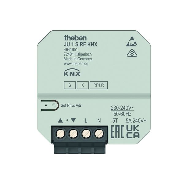 Theben KNX Jalousieaktor 4941651 Typ JU 1 S RF KNX