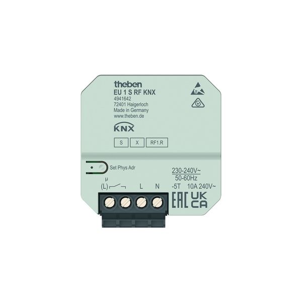 Theben UP Heizungsaktor 4941642 Typ EU 1 S RF KNX