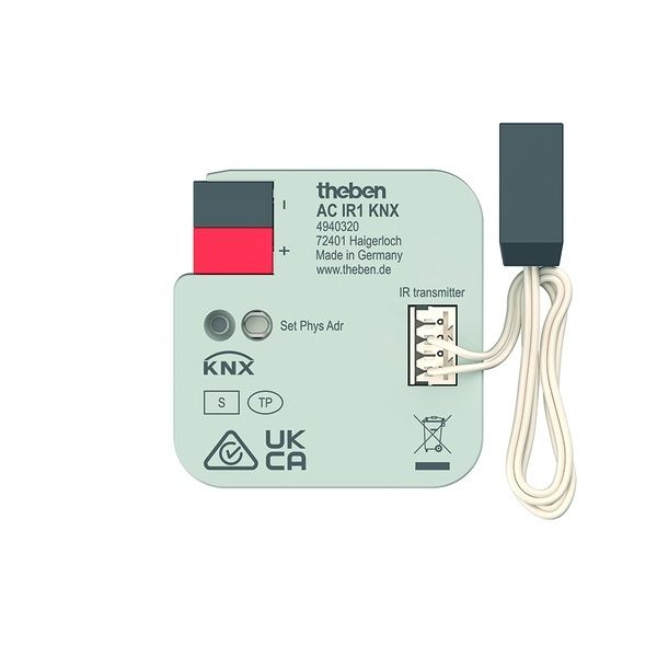 Theben Split Unit Gateway 4940320 Typ AC IR1 KNX