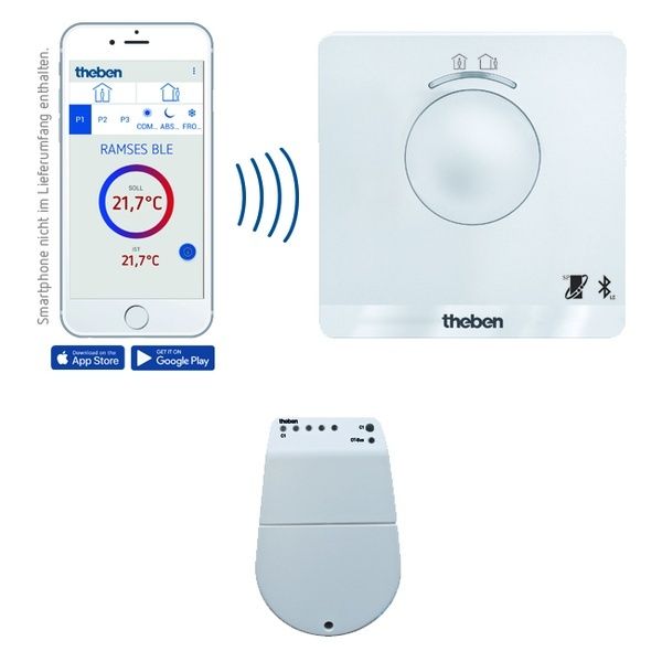 Theben Digital Uhrenthermostat 8169150 Typ RAMSES 816 BLE