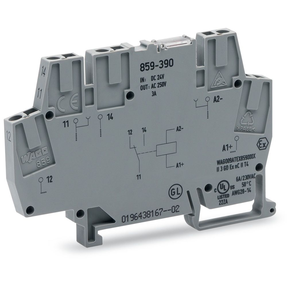 Wago Schaltrelaisklemme 859-390 Preis per VPE von 10 Stück