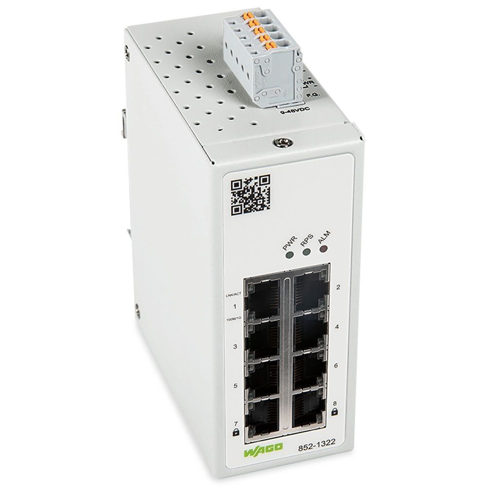 Wago Industrial Managed Switch 852-1322 