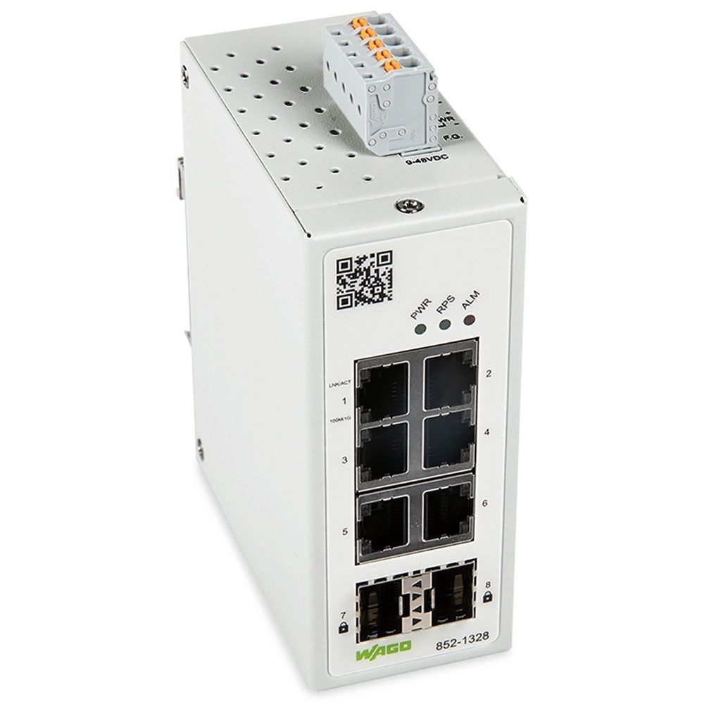 Wago Industrial Managed Switch 852-1328 