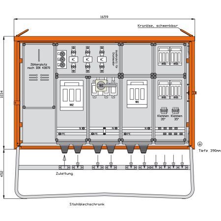 Walther-Werke Anschlussschrank WA0046