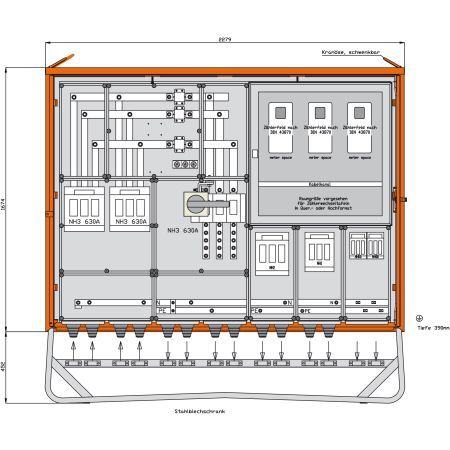 Walther-Werke Anschlussschrank WA0060