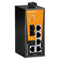 Weidmüller Netzwerk Switch 1504270000 Typ IE-SW-BL06-1TX-4POE-1ST 