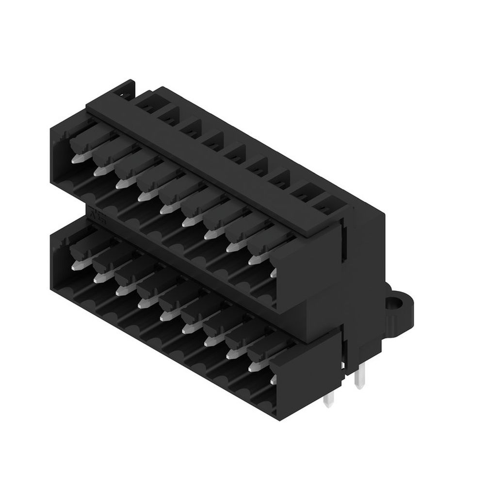 Weidmüller Leiterplattensteckverbinder 1634350000 Typ SLD 3.50/20/90G 4.5SN BK BX Preis per VPE von 20 Stück