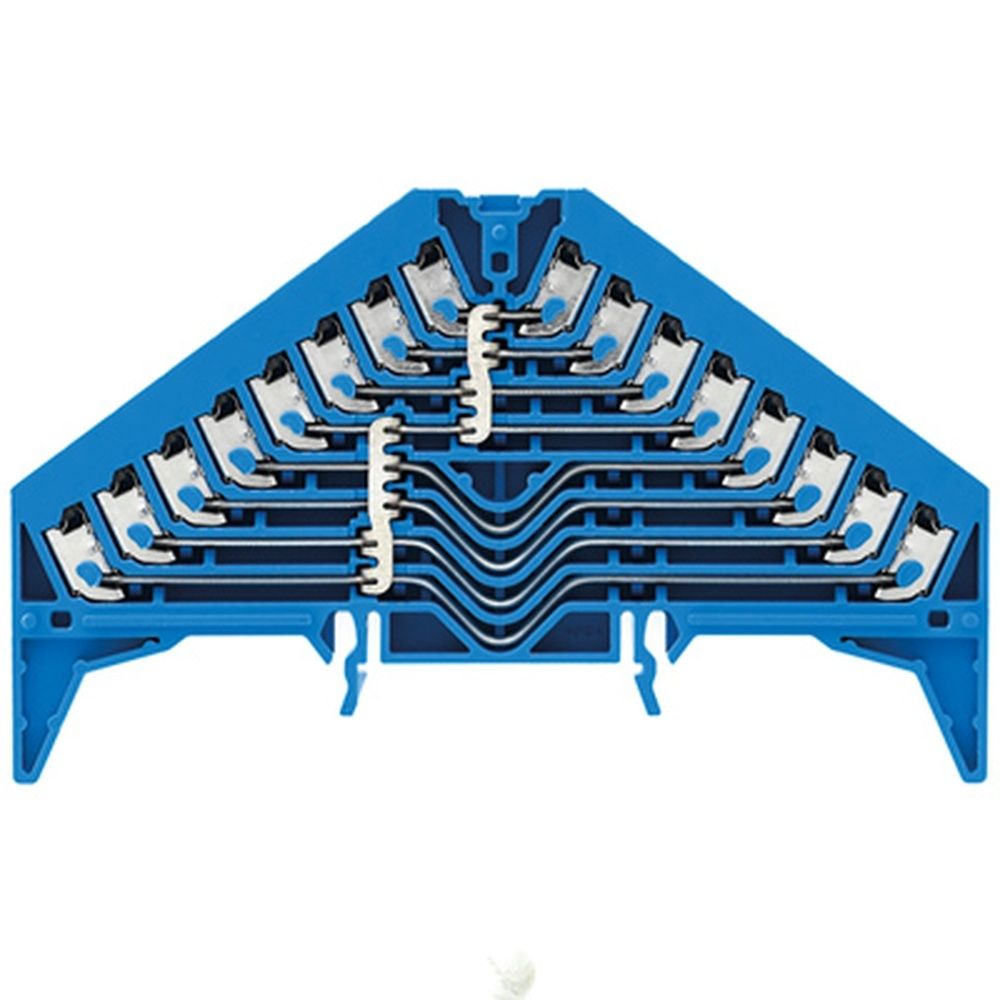 Weidmüller Potentialverteiler Klemme 1267870000 Typ PPV 8 BL 35X15 DGR Preis per VPE von 20 Stück