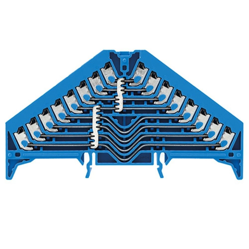 Weidmüller Potentialverteiler Klemme 1267880000 Typ PPV 8 BL 35X7.5 DGR Preis per VPE von 20 Stück