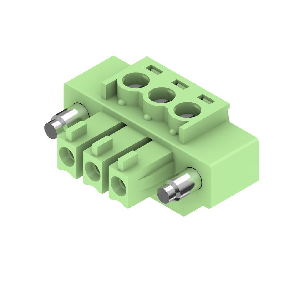 Weidmüller Leiterplattensteckverbinder 1793050000 Typ BCZ 3.81/03/180F SN GN BX Preis per VPE von 50 Stück