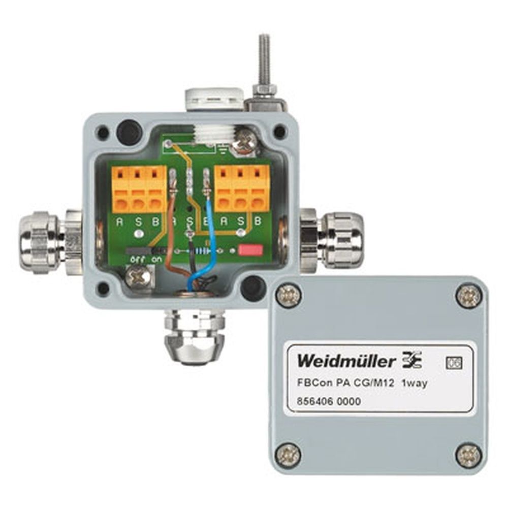 Weidmüller Standardverteiler 8564060000 Typ FBCon PA CG/M12 1way 