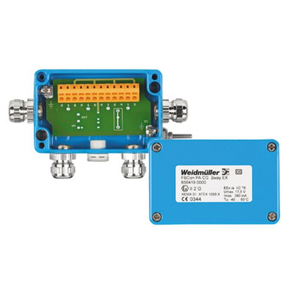Weidmüller Standardverteiler 8564190000 Typ FBCon PA CG 2way Ex 