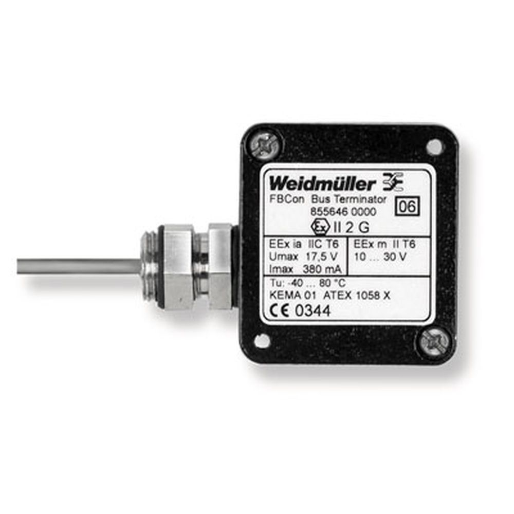 Weidmüller Standardverteiler 8556460000 Typ FBCon Term.D Ex FM 