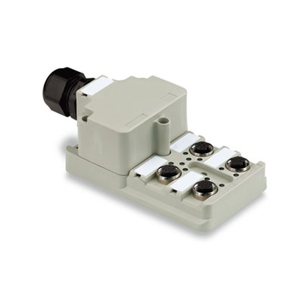 Weidmüller Sensor Aktor Verteiler 1807640000 Typ SAI-4-M 8P M12 