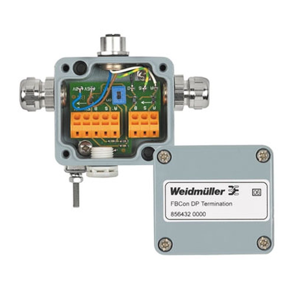 Weidmüller Standardverteiler 8564320000 Typ FBCon DP M12 Term 5V 