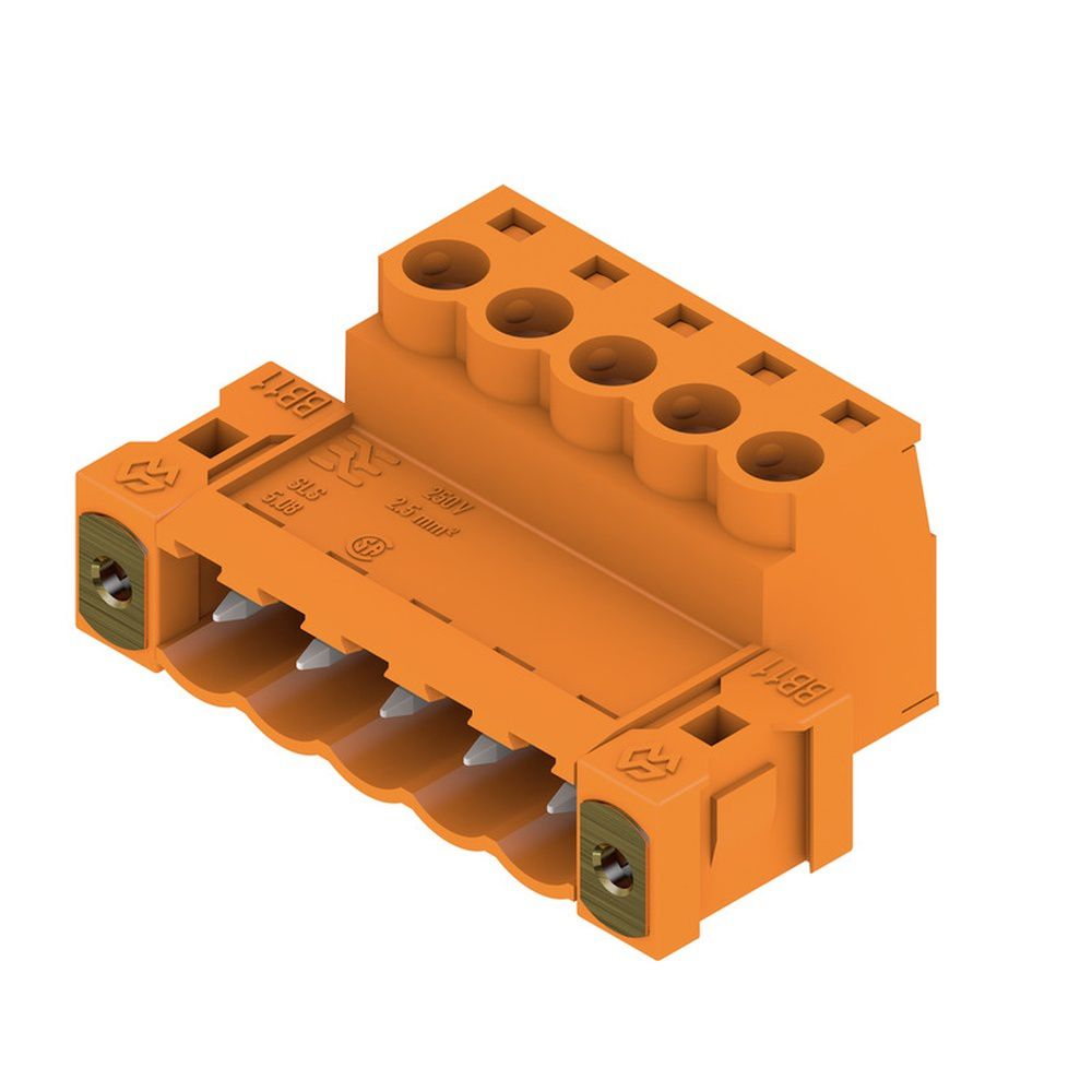 Weidmüller Leiterplattensteckverbinder 1846390000 Typ SLS 5.08/05/180F SN OR BX Preis per VPE von 48 Stück