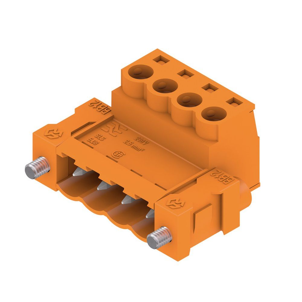 Weidmüller Leiterplattensteckverbinder 1846230000 Typ SLS 5.08/04/180FI SN OR BX Preis per VPE von 60 Stück