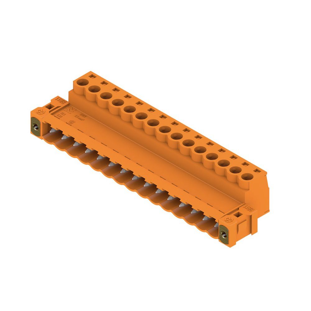 Weidmüller Leiterplattensteckverbinder 1846490000 Typ SLS 5.08/15/180F SN OR BX Preis per VPE von 18 Stück