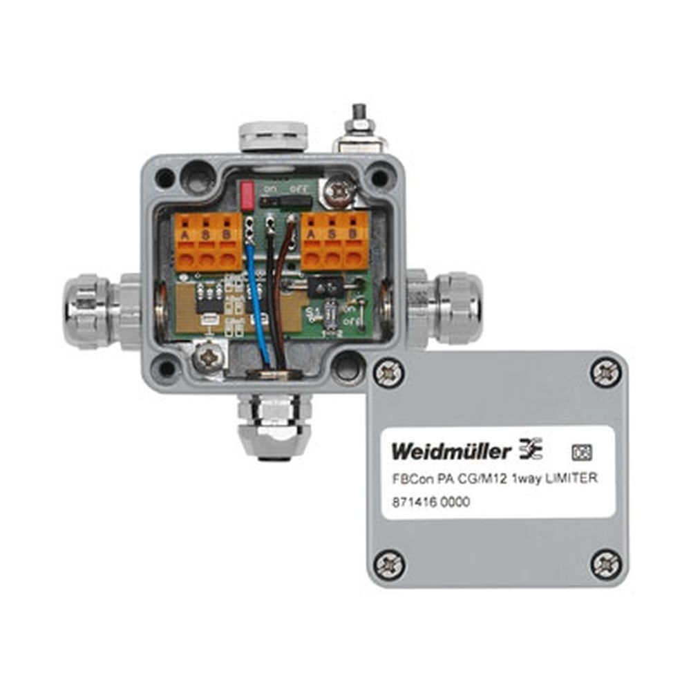 Weidmüller Standardverteiler 8714160000 Typ FBCon PA CG/M12 1way Limiter 