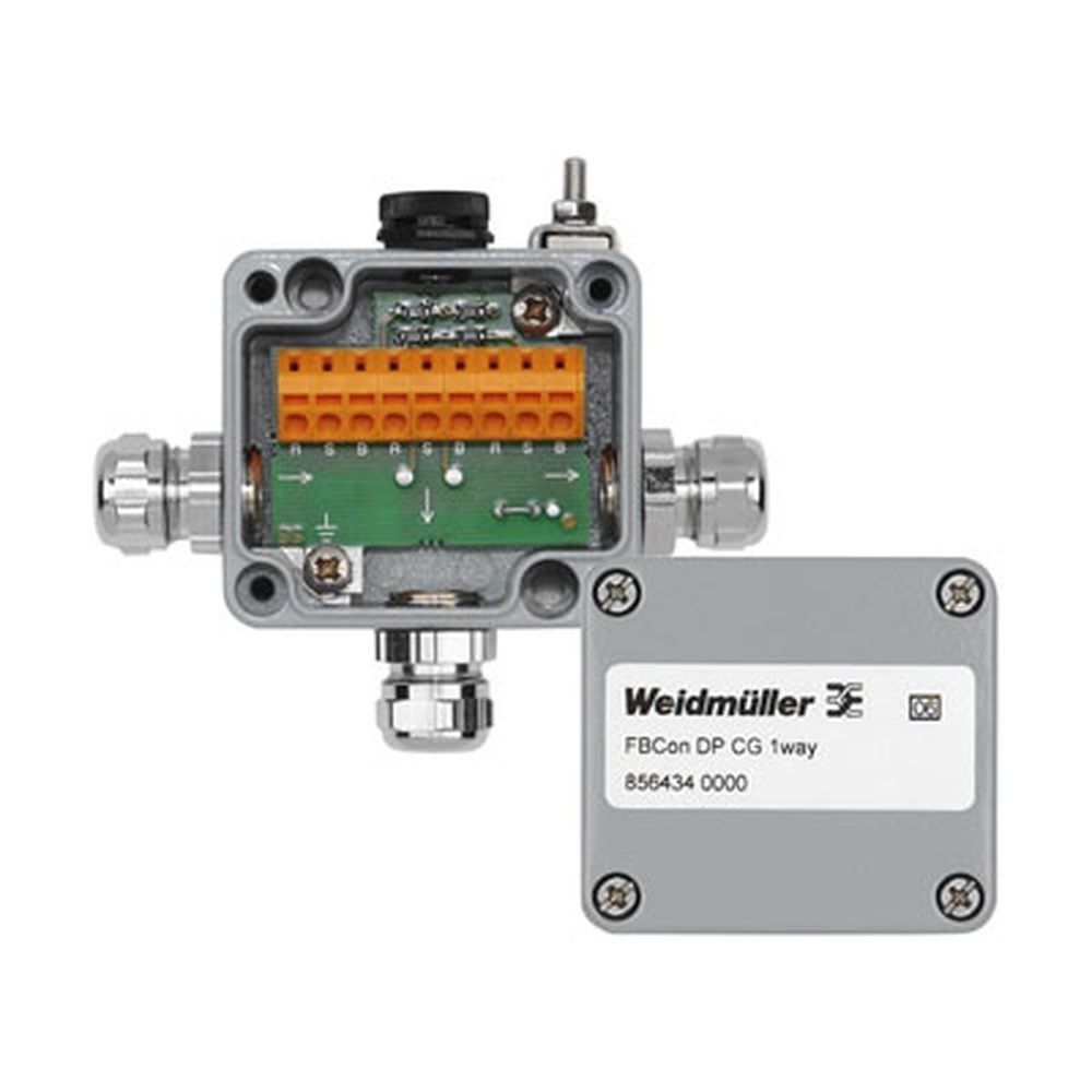 Weidmüller Standardverteiler 8564340000 Typ FBCon DP CG 1way 