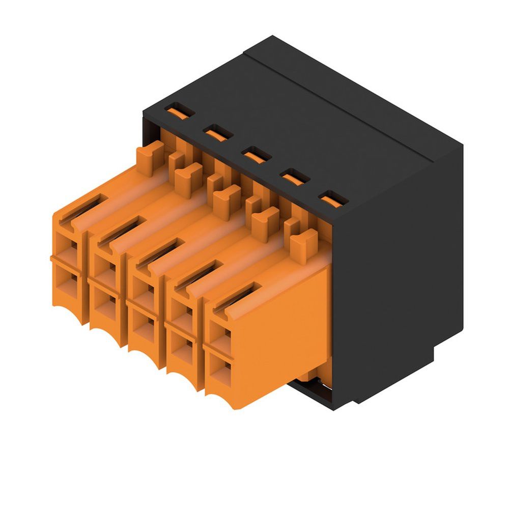 Weidmüller Leiterplattensteckverbinder 1944610000 Typ B2L 3.50/10/180QV5 SN BK BX Preis per VPE von 102 Stück