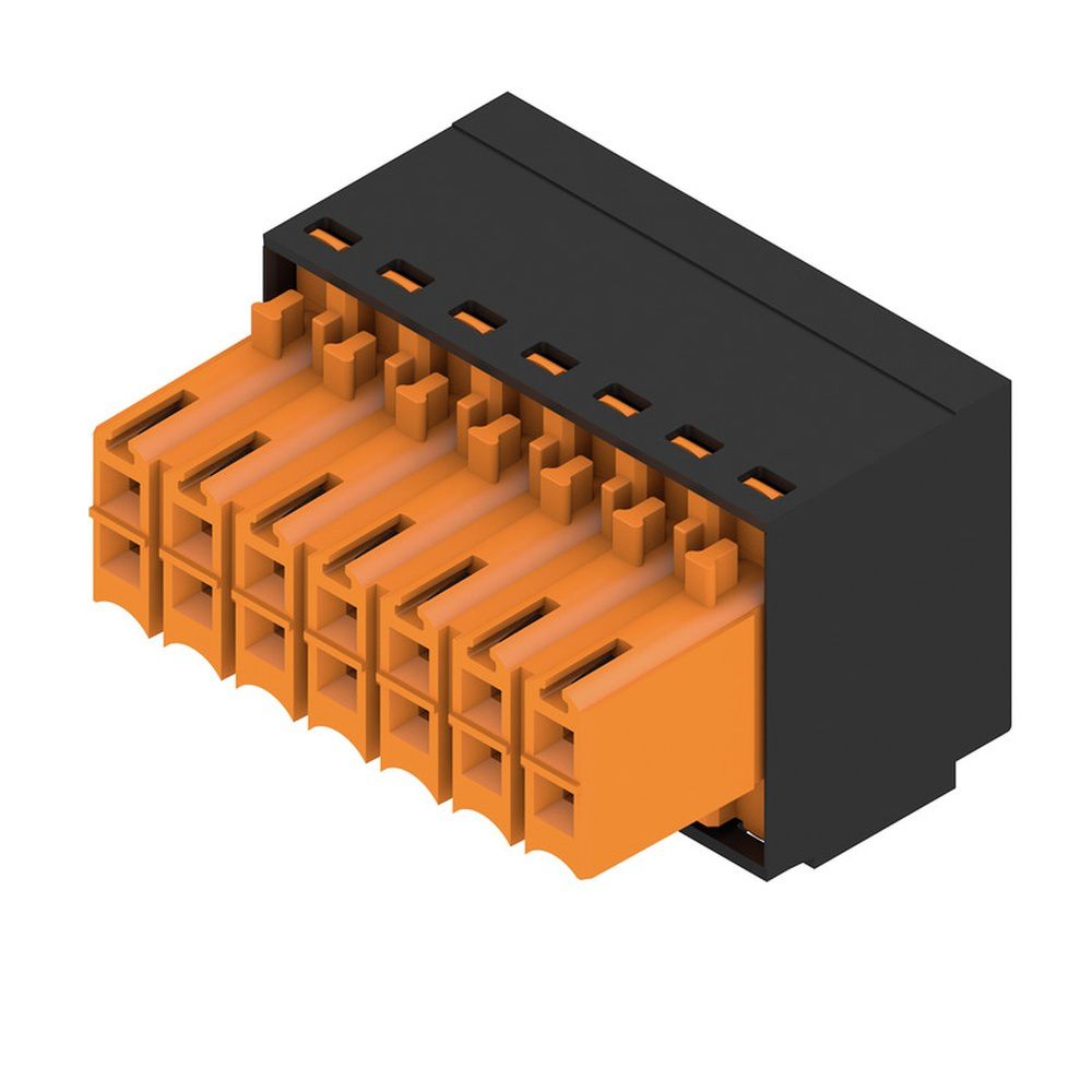 Weidmüller Leiterplattensteckverbinder 1944630000 Typ B2L 3.50/14/180QV7 SN BK BX Preis per VPE von 72 Stück