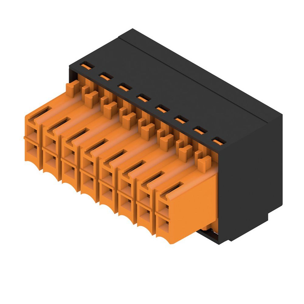 Weidmüller Leiterplattensteckverbinder 1944640000 Typ B2L 3.50/16/180QV8 SN BK BX Preis per VPE von 66 Stück