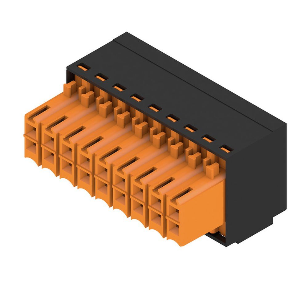Weidmüller Leiterplattensteckverbinder 1944650000 Typ B2L 3.50/18/180QV9 SN BK BX Preis per VPE von 54 Stück