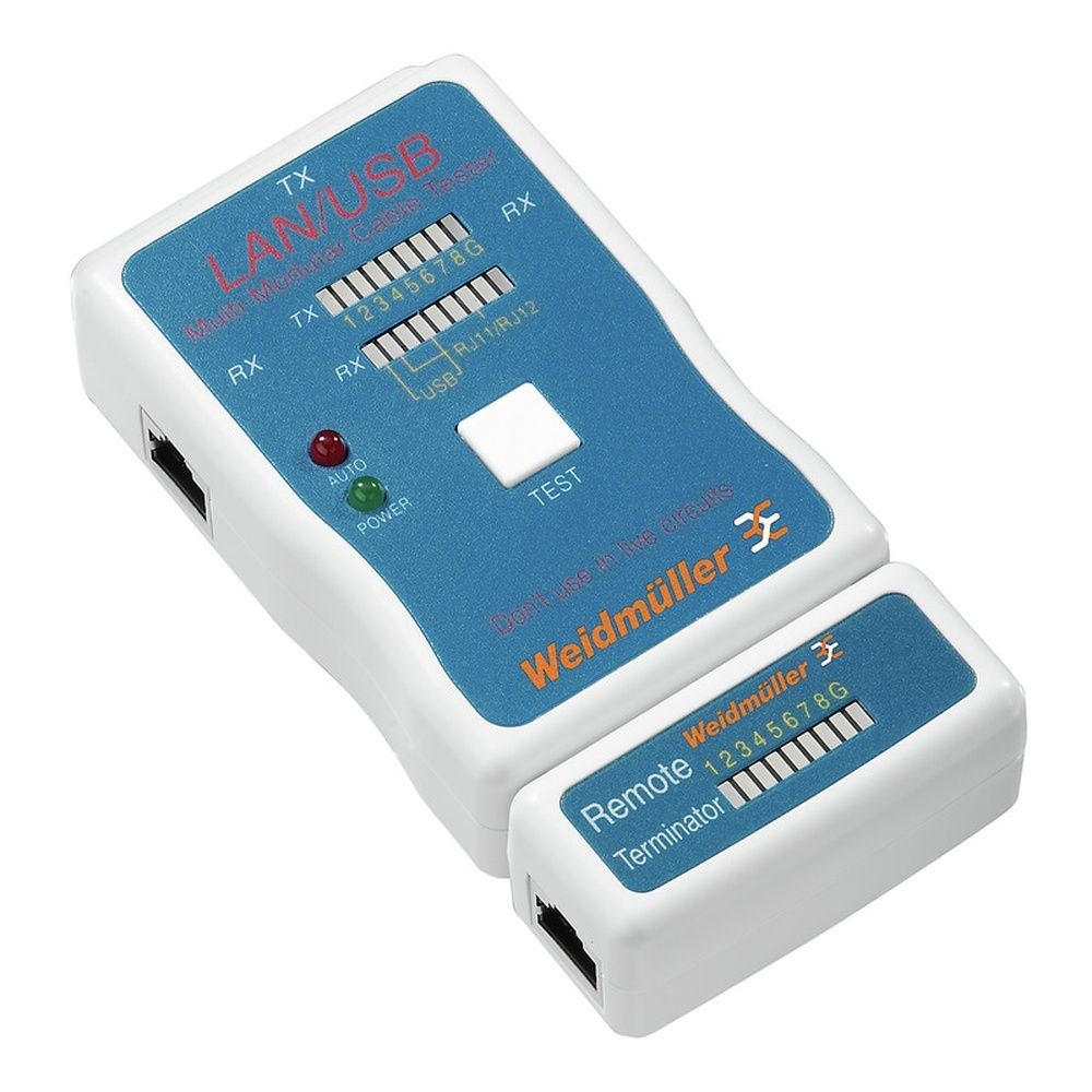 Weidmüller Durchgangstester 9205400000 Typ LAN USB TESTER 