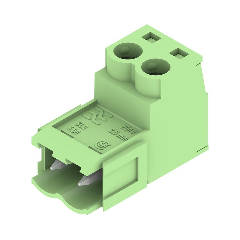 Weidmüller Leiterplattensteckverbinder 1039470000 Typ SLS 5.08/02/180B SN GN BX Preis per VPE von 2550 Stück