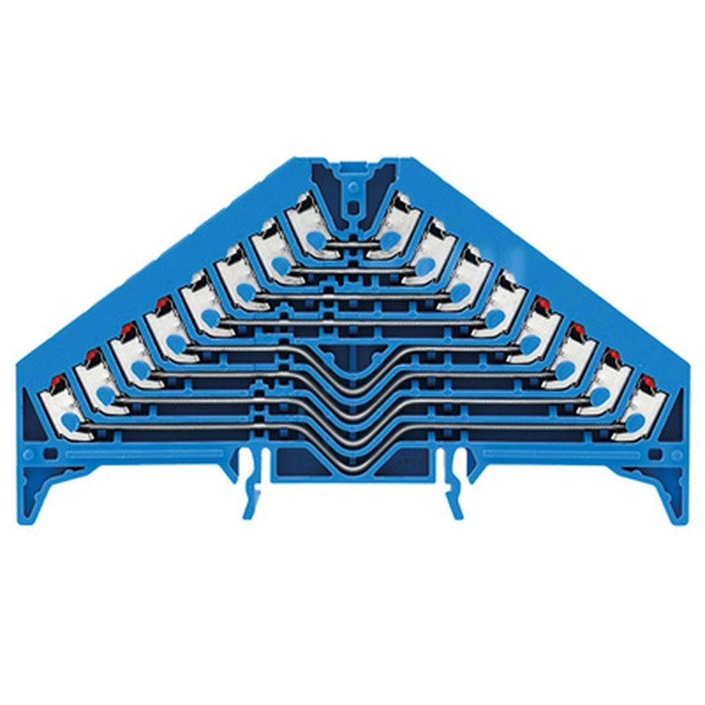 Weidmüller Rangierverteiler Klemme 1173910000 Typ PRV 8 BL 35X7.5 WS/RT Preis per VPE von 20 Stück