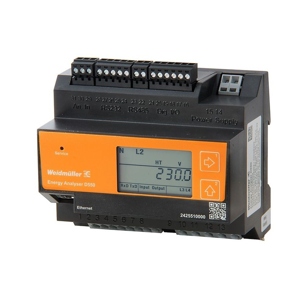 Weidmüller Energieanalysegerät 2425510000 Typ ENERGY ANALYSER D550 