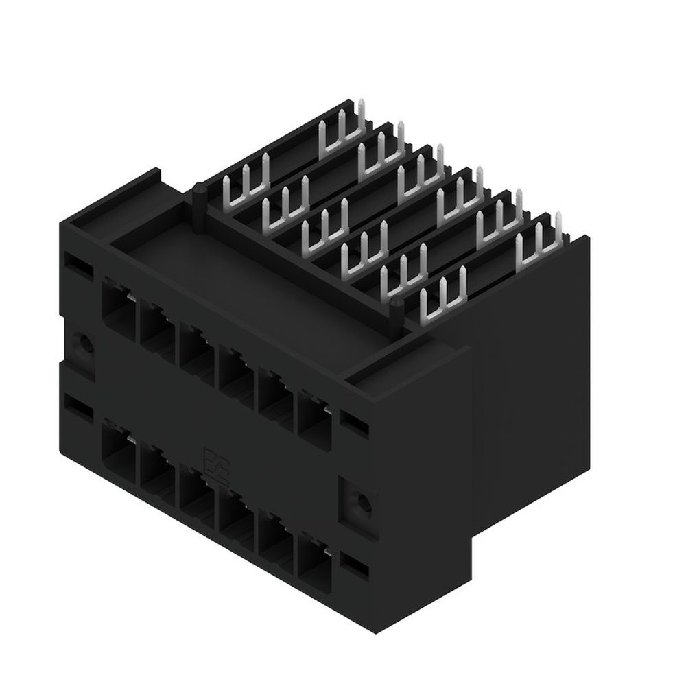 Weidmüller Leiterplattensteckverbinder 2431520000 Typ SVD 7.62HP/12/270F 4.5SN BK BX Preis per VPE von 15 Stück