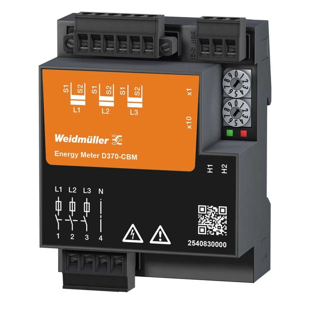 Weidmüller Messgerät 2540830000 Typ ENERGY METER D370-CBM