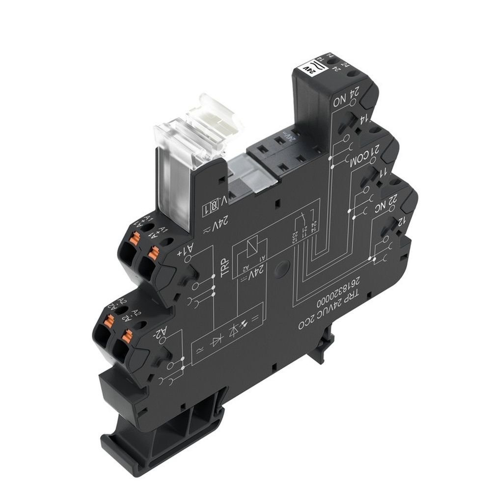 Weidmüller Relaiskoppler 2680980000 Typ TRP 24VUC 2CO EMPTY Preis per VPE von 10 Stück