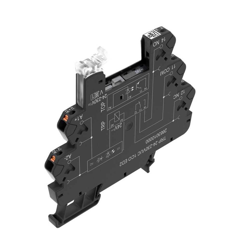 Weidmüller Relaissockel 2663030000 Typ TRP 24-230VUC 1CO EMPTY ED2 Preis per VPE von 10 Stück