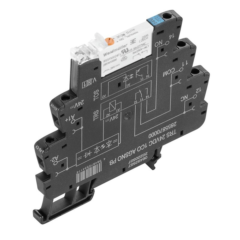 Weidmüller Relaiskoppler 2855850000 Typ TRS 24VDC ACT PB Preis per VPE von 10 Stück