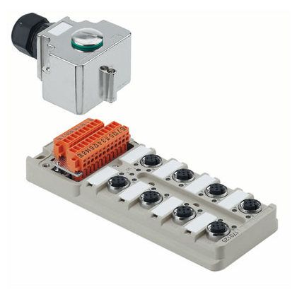 Weidmüller Sensor Aktor Verteiler 1701252000 Typ SAI-8-MH-5P M12 