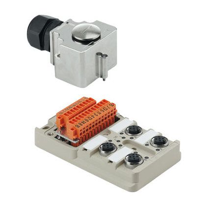 Weidmüller Sensor Aktor Verteiler 1705923000 Typ SAI-4-MHD-4P M12 