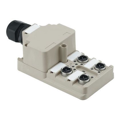 Weidmüller Sensor Aktor Verteiler 1760040000 Typ SAI-4-M 3P IDC 